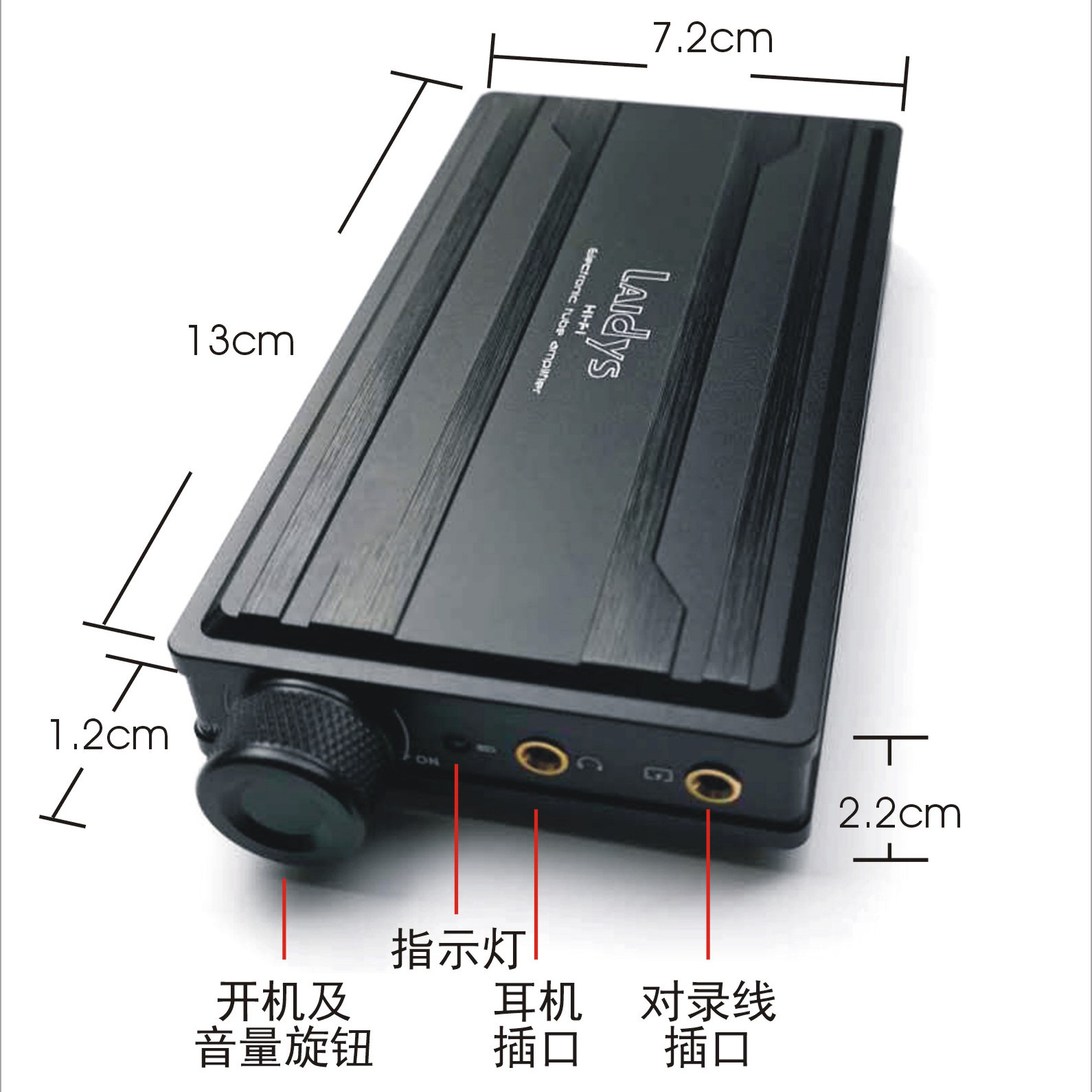 LAIDYS Portable Tube Headphone - đánh giá và giá Headphone Amplifier Dac