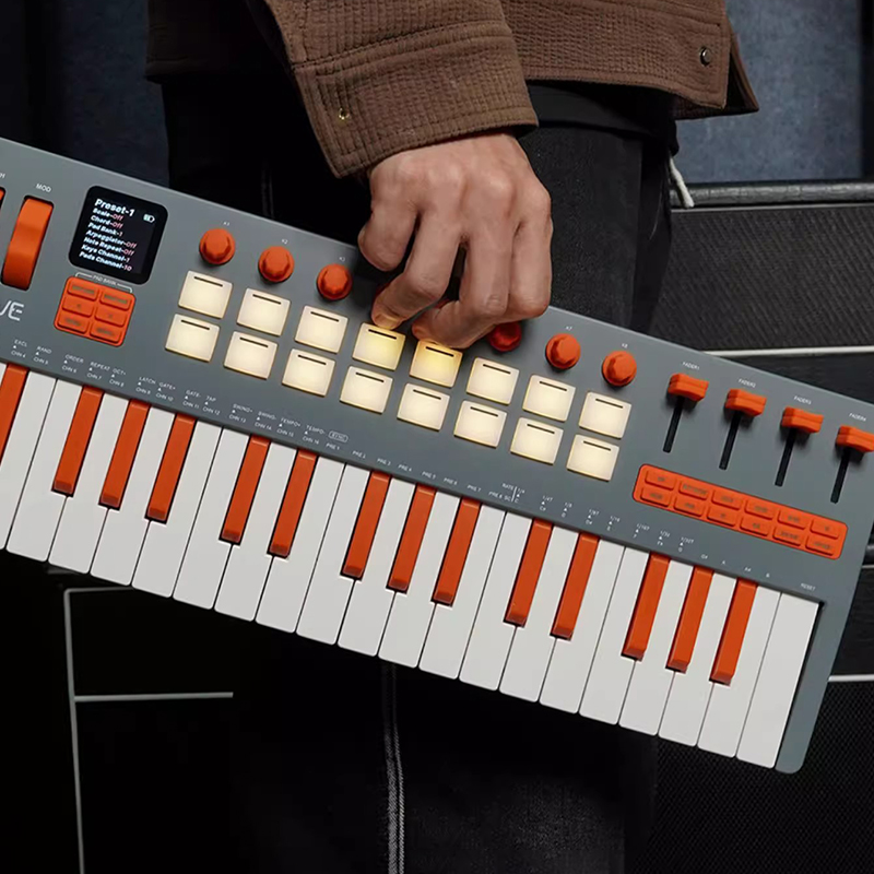 37 Key MIDI Keyboard Portable  - đánh giá và giá Midi Controller Pad